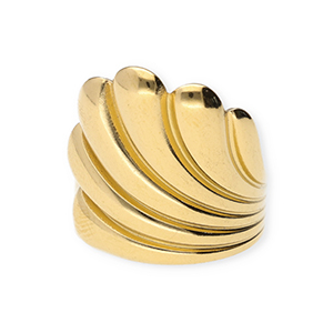 Ringe aus Stainless Steel - Rostfreiem Stahl Gold