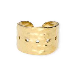 Ringe aus Stainless Steel - Rostfreiem Stahl Gold