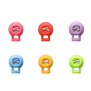 Farbiges Zubeh&ouml;r Kordelstopper Ball Multicolour