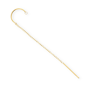 BY31&reg; Schmuckzubeh&ouml;r aus rostfreiem Edelstahl Ohrringe / Ohrstecker mit &Ouml;se Gold