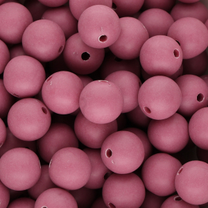 12 mm DQ Acrylperlen Plum