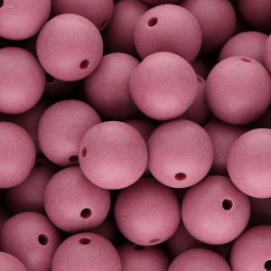16 mm DQ Acrylperlen Plum