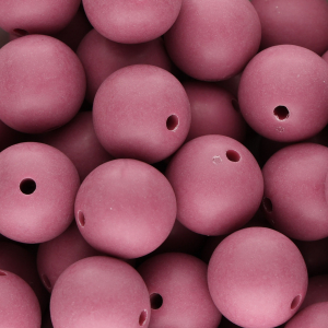 18 mm DQ Acrylperlen Plum