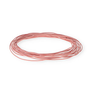 Leder rund 1&nbsp;mm Light pink