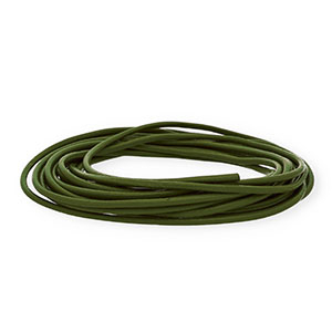 Leder rund 3&nbsp;mm Green