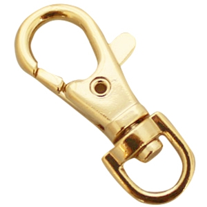 DQ Metall Schl&uuml;sselanh&auml;nger 38mm Gold