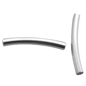 DQ Metall R&ouml;hrchen 4x30mm Silber