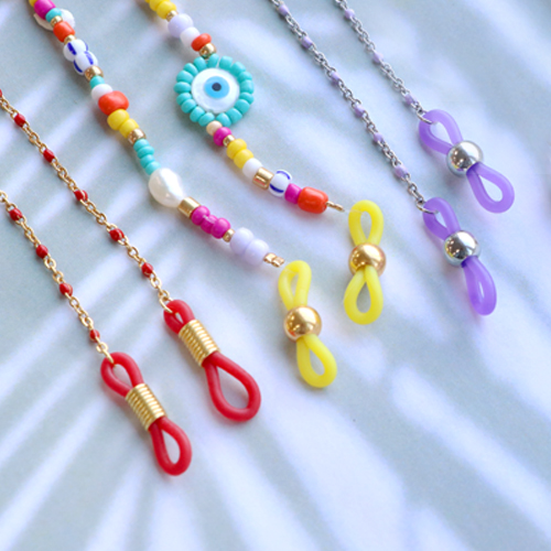 Wie man modische Sonnenbrillen-Kordeln herstellt: