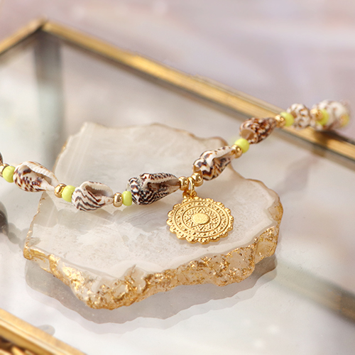 Ideen f&uuml;r den Strandlook mit DQ-Metallperlen und Anh&auml;ngern