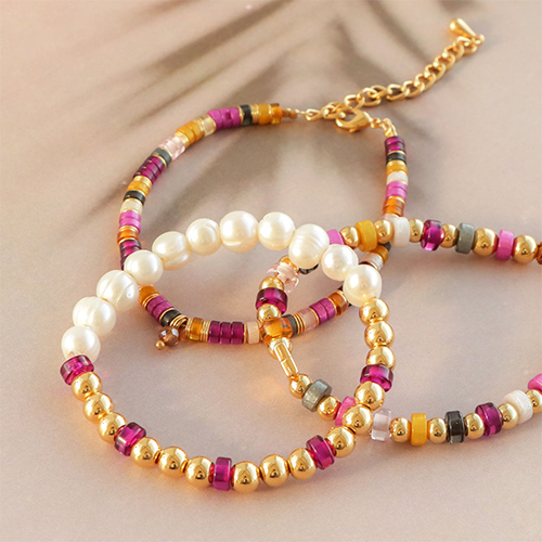 Schmuckst&uuml;cke und Handyketten mit Polarisperlen fertigen