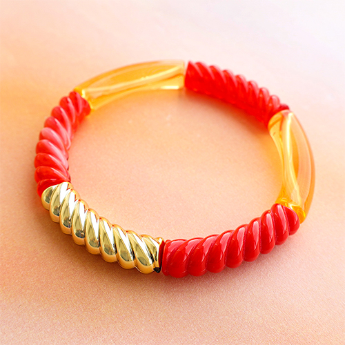 Mit Tube Acrylperlen twisted trendigen Schmuck fertigen