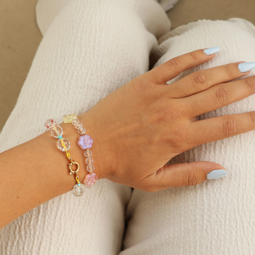 Schmuckinspirationen mit durchsichtigen Acrylperlen 