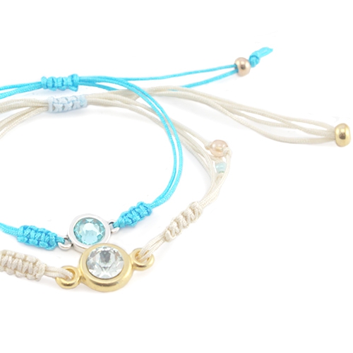 Armb&auml;nder und Ketten aus Macram&eacute; Draht