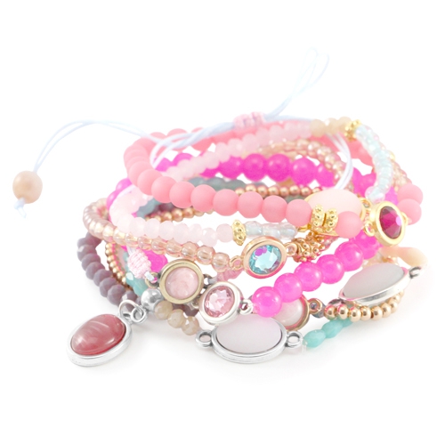 Luxus Schmuck mit DQ Metall Fassungen 7mm und oval