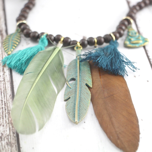 Fabulous Schmuck von Boho Metall BQ mit nat&uuml;rlichem Look!