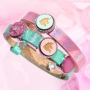 Kinder Inspiration mit Holographic Cuoio Armband und Einhorn Details!