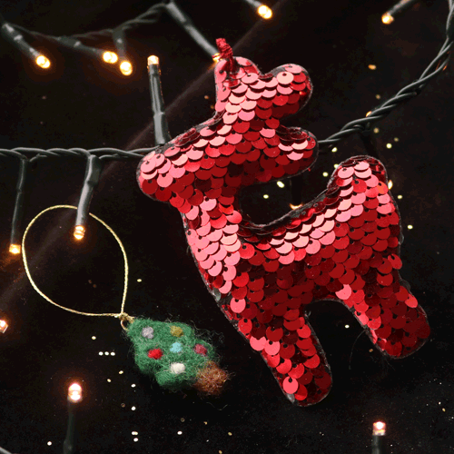 Hier lernen Sie, wie man fantastische Weihnachtsanh&auml;nger f&uuml;r den Weihnachtsbaum macht: