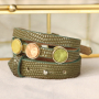 Get inspired: Cuoio Armb&auml;nder in Trendy Winterfarben