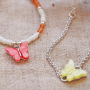 Designen Sie sommerlichen Schmuck mit diesen farbenfrohen Schmetterlingsanh&auml;ngern und -zwischenst&uuml;cken
