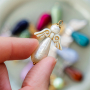 Schmuck mit Polaris-Perlen in Tropfenform gestalten 