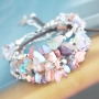 Musthave Arm-Schmuck um selbst zu machen mit Chips Stone Perlen