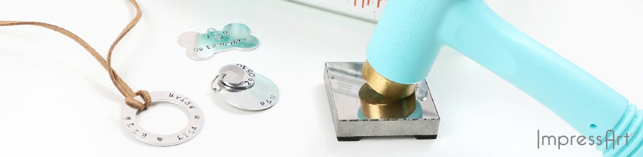 ImpressArt Metall Anh&auml;nger Rohlinge