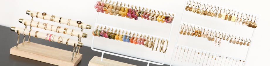 Bef&uuml;llte Schmuckdisplay