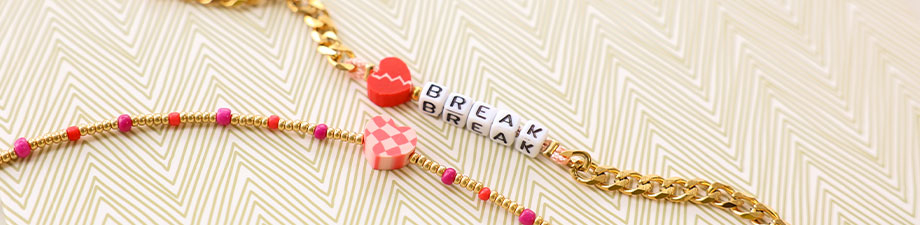 Neu eingetroffen! Fr&ouml;hliche Polymerperlen