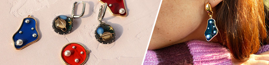 Ja, neue Serie mit extravaganten Statement-Anh&auml;ngern