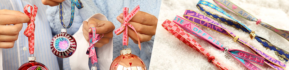 Neue farbenfrohe B&auml;nder mit trendigen Texten und Prints!