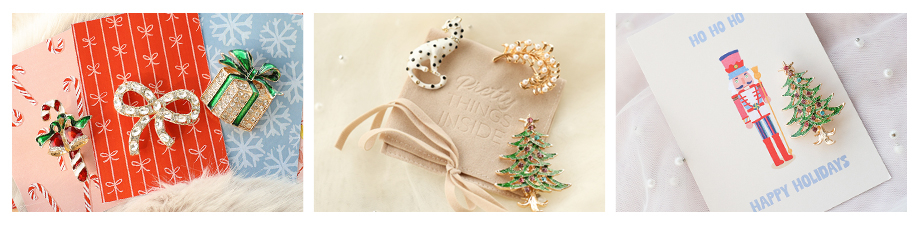 Neue wundersch&ouml;ne Serien Broschen, Pins & Schmuckkarten