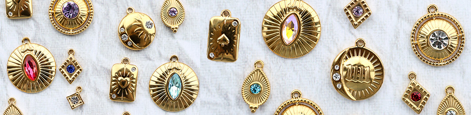 Neu eingetroffen! Attraktive Serie Anh&auml;nger aus Edelstahl