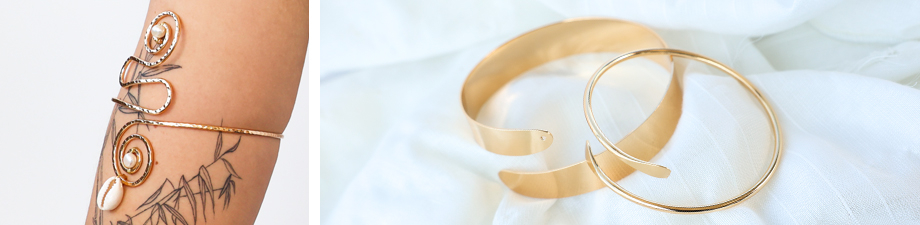 Trendsetter: Armcuffs in skulpturalen Metalldesigns 