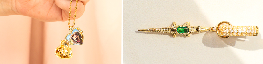 Neue Serie detailverliebte Messing-Anh&auml;nger