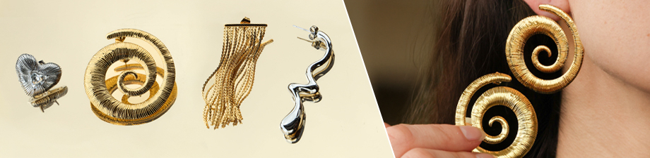 Entdecken Sie unsere neuen Serie Ohrringe aus Edelstahl Entdecken Sie unsere neuen Serie Ohrringe aus Edelstahl