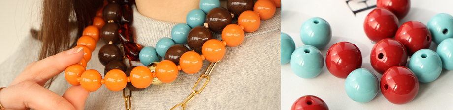 Neue Serie mit runden DQ-Acrylperlen