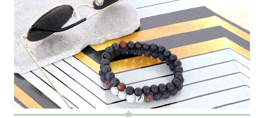 Lava natuursteen kralen 