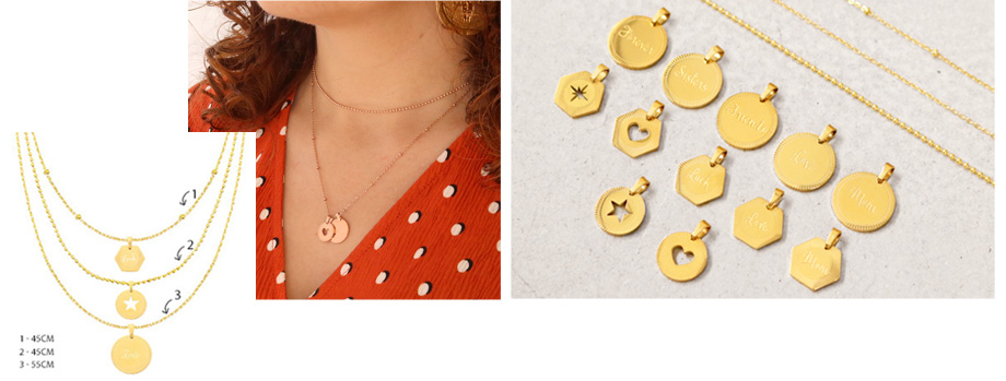 Die ultimative Ergänzung zu Ihrer Kollektion; Mix & Match-Ketten afbeelding